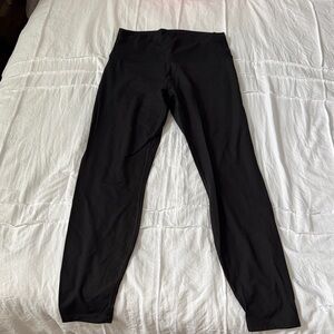 All in Motion Everyday Soft high rise 7/8 Ribbed Black Leggings